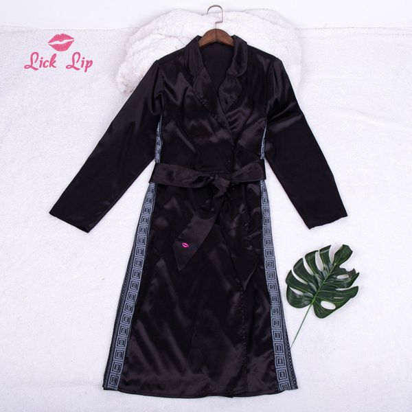 lick lip bathrobe women black spring lace side patchwork sleepwear nightwear belt kimono robe stitch pijama mujer swc3358-47, Black;red
lick lip bathrobe women black spring lace side patchwork sleepwear nightwear belt kimono robe stitch pijama mujer swc3358-47, Black;red