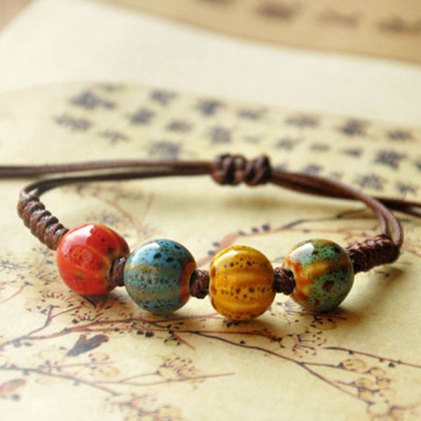 handcrafted vintage beads bracelet weaving bohemia ceramic charm women bangles new arrival distinctive jewelry ing, Golden;silver
handcrafted vintage beads bracelet weaving bohemia ceramic charm women bangles new arrival distinctive jewelry ing, Golden;silver