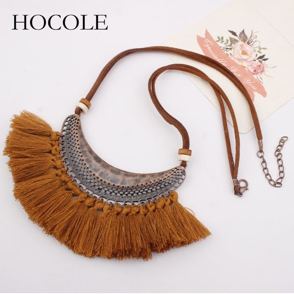 hocole 2018 tassel necklace for women big ethnic necklace bohemia long choker statement vintage punk fashion jewelry, Silver
hocole 2018 tassel necklace for women big ethnic necklace bohemia long choker statement vintage punk fashion jewelry, Silver