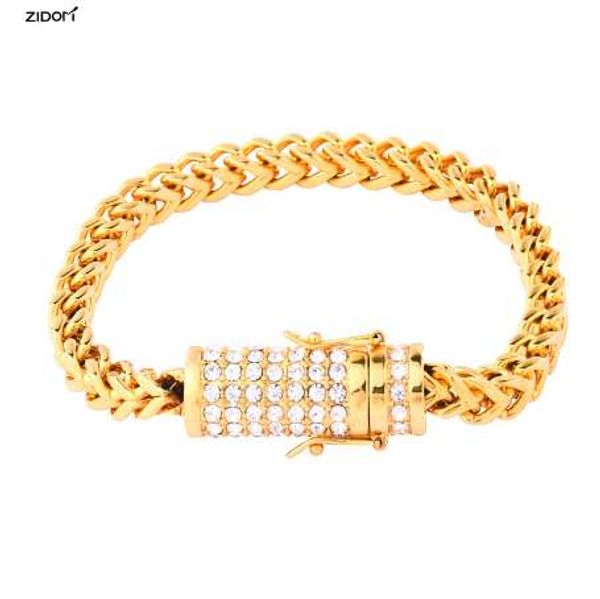 stainless steel men hip hop bling bling bracelets gold silver color 21cm long foxtail shape link chain bracelet women jewelry, Black
stainless steel men hip hop bling bling bracelets gold silver color 21cm long foxtail shape link chain bracelet women jewelry, Black
