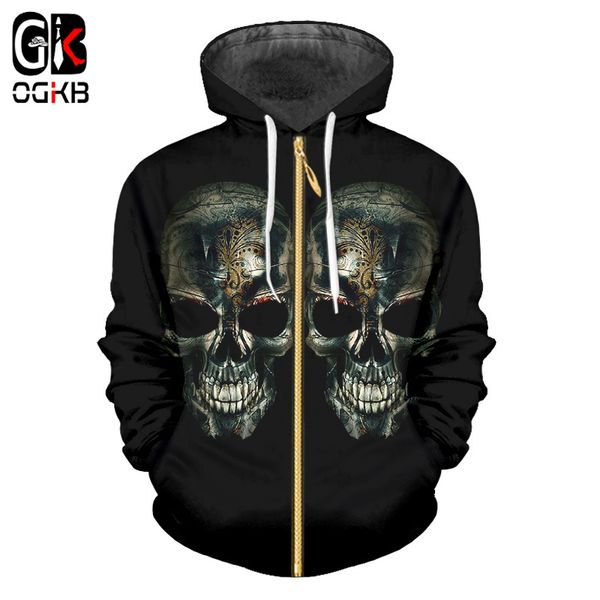 ogkb new harajuku cool skull printed 3d hoodies sweatshirt women/men's hiphop zipper jacket hooded jumpers cardigan dropshipping, Black
ogkb new harajuku cool skull printed 3d hoodies sweatshirt women/men's hiphop zipper jacket hooded jumpers cardigan dropshipping, Black