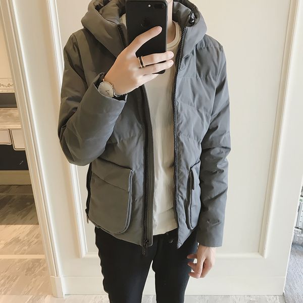 3d pocket winter coats clothes tide male cotton-padded coat cotton male parka men jaket overcoat, Black
3d pocket winter coats clothes tide male cotton-padded coat cotton male parka men jaket overcoat, Black
