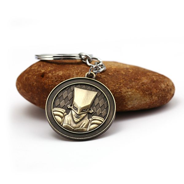 dio brando keychain necklace anime jojos bizarre adventure metal pendant keyring metal chaveiro accessory, Silver
dio brando keychain necklace anime jojos bizarre adventure metal pendant keyring metal chaveiro accessory, Silver