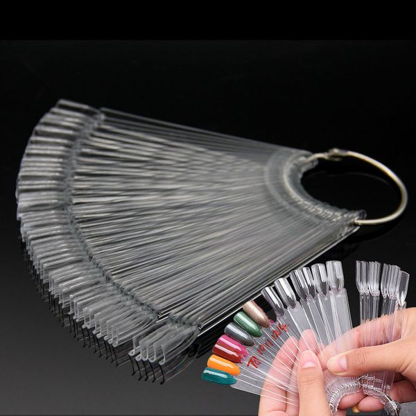 foonbe 50 pieces/set women false nail art tips board sticks polish display fan practice tool white transparent practicing model, Red;gold
foonbe 50 pieces/set women false nail art tips board sticks polish display fan practice tool white transparent practicing model, Red;gold