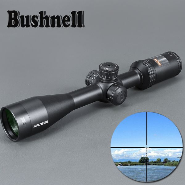 BUSHNELL 4.5-18X40 AR Optics Drop Zone-223 Reticle Tactical Riflescope With Target Turrets Hunting Scopes For Sniper Rifle
BUSHNELL 4.5-18X40 AR Optics Drop Zone-223 Reticle Tactical Riflescope With Target Turrets Hunting Scopes For Sniper Rifle