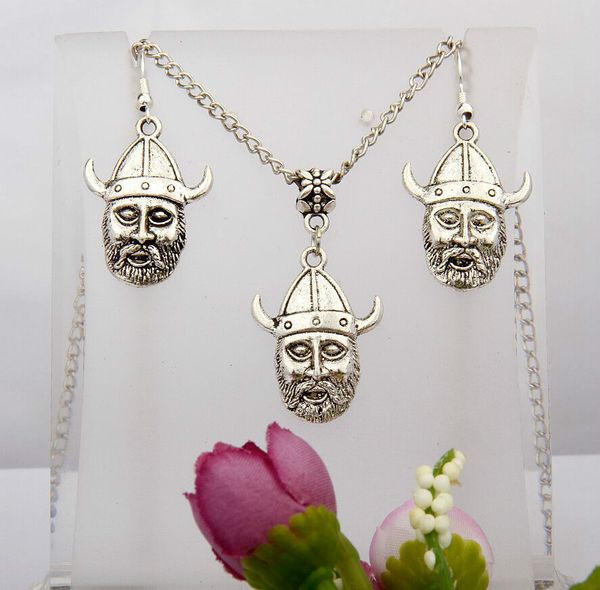 10set горячий цинковый сплав серебра антиквариата viking warrior подвески подвеска necklacesearrings наборы diy моды для womenmen ювелирных, Silver
10set горячий цинковый сплав серебра антиквариата viking warrior подвески подвеска necklacesearrings наборы diy моды для womenmen ювелирных, Silver