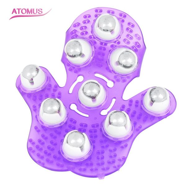 palm shaped massage glove body massager with 9 360-degree-roller metal roller ball beauty body care anti cellulite health care massage relax
palm shaped massage glove body massager with 9 360-degree-roller metal roller ball beauty body care anti cellulite health care massage relax