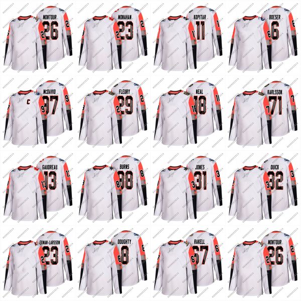 #97 Connor McDavid 2018 All-Star Pacific Division Marc-Andre Fleury James Neal William Karlsson Johnny Gaudreau Doughty Hockey Jerseys
#97 Connor McDavid 2018 All-Star Pacific Division Marc-Andre Fleury James Neal William Karlsson Johnny Gaudreau Doughty Hockey Jerseys