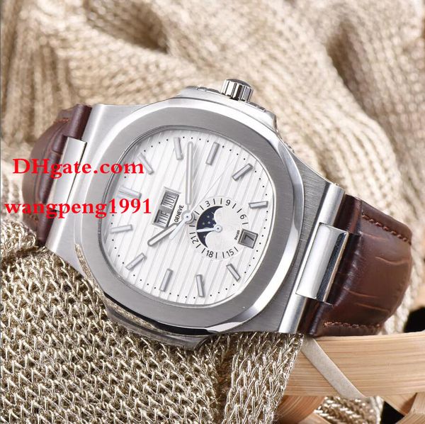 5 style men watch 5726/1a-001 40.5mm black dial mechanical transparent leather strap bands automatic mens watch watces, Slivery;brown
5 style men watch 5726/1a-001 40.5mm black dial mechanical transparent leather strap bands automatic mens watch watces, Slivery;brown