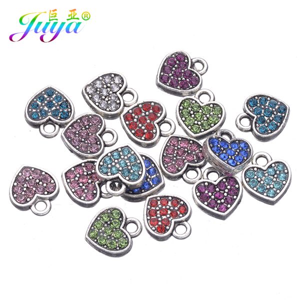 15pcs/lot tibetan silver cz rhinestones cute heart suspension charms pendants accessories for women kids diy jewelry making, Black
15pcs/lot tibetan silver cz rhinestones cute heart suspension charms pendants accessories for women kids diy jewelry making, Black