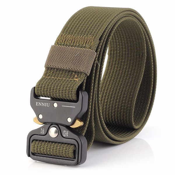 men canvas belt second-generation snake buckle tactical belt male multi-functional army 100% nylon knitted cinturon hombre, Black;brown
men canvas belt second-generation snake buckle tactical belt male multi-functional army 100% nylon knitted cinturon hombre, Black;brown