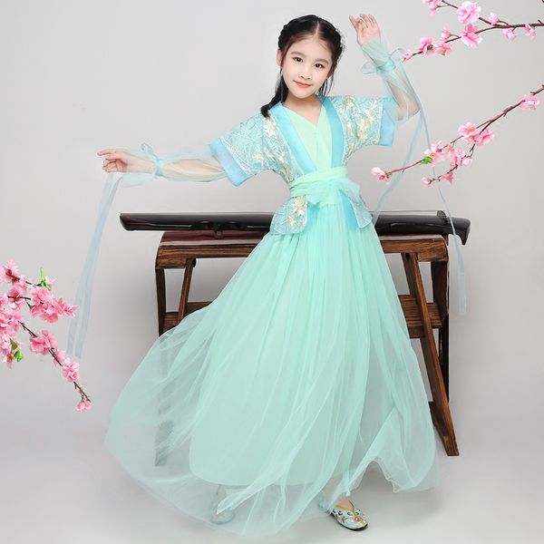 children ancient fairy tang dynasty hanfu dress for girls traditional chinese dance costumes classical folk suit stage wear, Black;red
children ancient fairy tang dynasty hanfu dress for girls traditional chinese dance costumes classical folk suit stage wear, Black;red