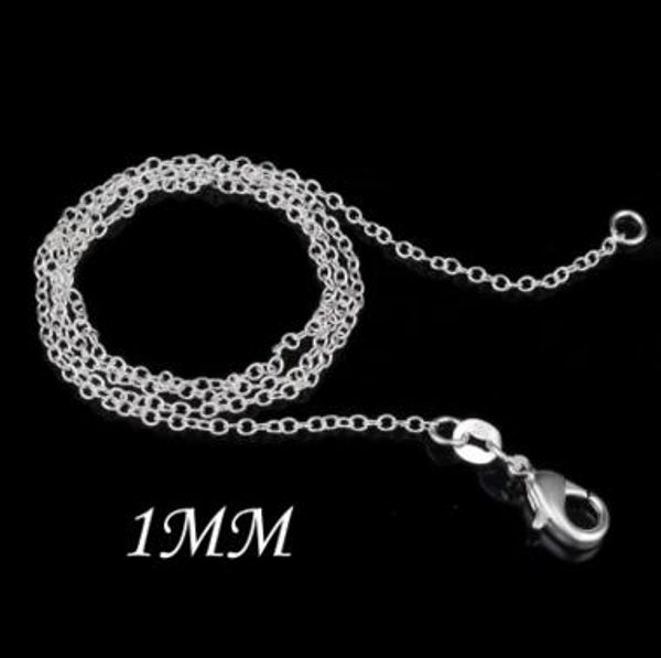 925 silver chain 1mm 18 inch o chain necklace/ 50cm stainless steel chain fit diy pendant necklaces christmas gift
925 silver chain 1mm 18 inch o chain necklace/ 50cm stainless steel chain fit diy pendant necklaces christmas gift