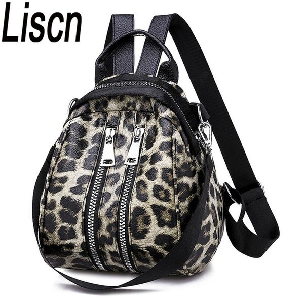 liscn fashion women's backpack leather teen leopard bag for women 2018 luxury women bags designer
liscn fashion women's backpack leather teen leopard bag for women 2018 luxury women bags designer
