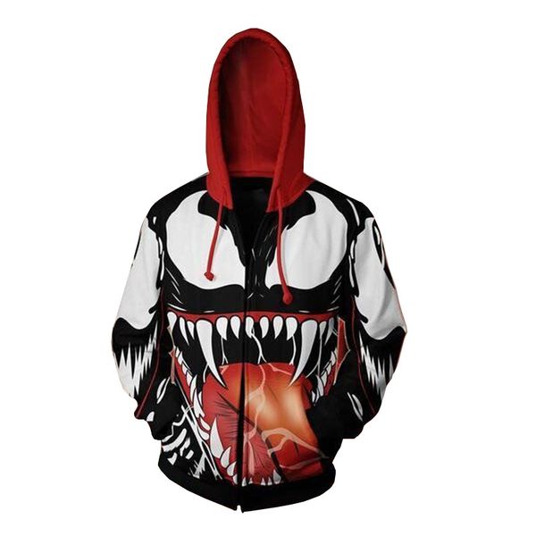 fashion 3d hoodies men zipper spiderman cosplay 3d print sportwear outwear plus size hoody streetwear jacket, Black
fashion 3d hoodies men zipper spiderman cosplay 3d print sportwear outwear plus size hoody streetwear jacket, Black