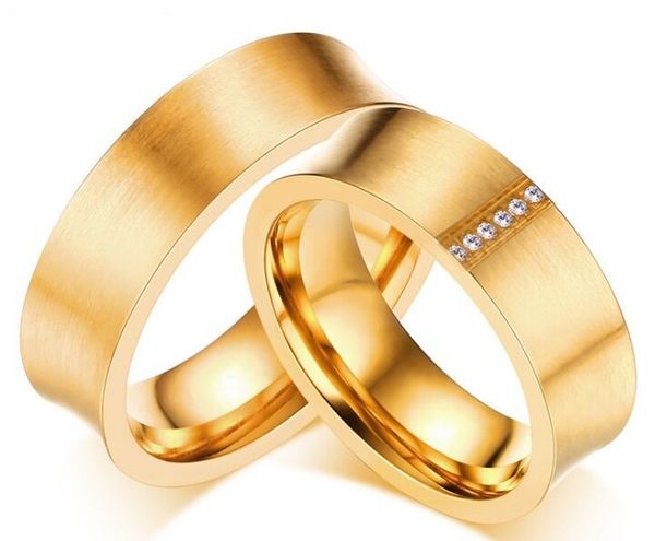 wedding ring for women / men gold color brushed 7mm 316l stainless steel finger jewelry, Silver
wedding ring for women / men gold color brushed 7mm 316l stainless steel finger jewelry, Silver