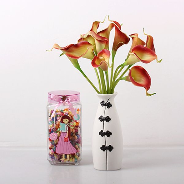 new design 20pcs /lot decorative flowers calla lily artificial flower pu real touch home decoration party wedding bouquet flowers
new design 20pcs /lot decorative flowers calla lily artificial flower pu real touch home decoration party wedding bouquet flowers