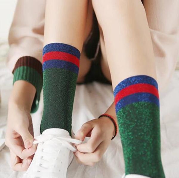 fashion harajuku women glitter socks casual striped socks female girls silver shiny long socks kids sox calcetines meias 4 colors, Pink;yellow
fashion harajuku women glitter socks casual striped socks female girls silver shiny long socks kids sox calcetines meias 4 colors, Pink;yellow