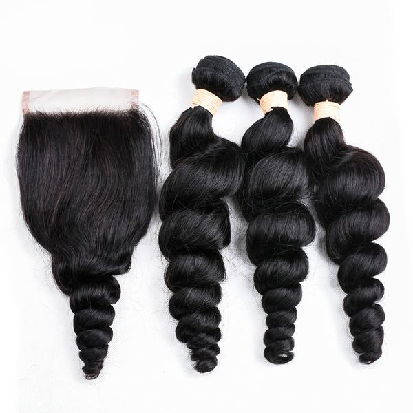 brazilian loose wave bundles with lace closure brazilian remy human hair loose wave 3 bundles with 4x4 lace closure natural color, Black;brown
brazilian loose wave bundles with lace closure brazilian remy human hair loose wave 3 bundles with 4x4 lace closure natural color, Black;brown