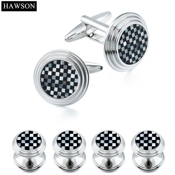 2017 fashion hawson mens tuxedo dress suit round stone cufflinks cuff studs set jewelry gift for gentlemen, Silver
2017 fashion hawson mens tuxedo dress suit round stone cufflinks cuff studs set jewelry gift for gentlemen, Silver