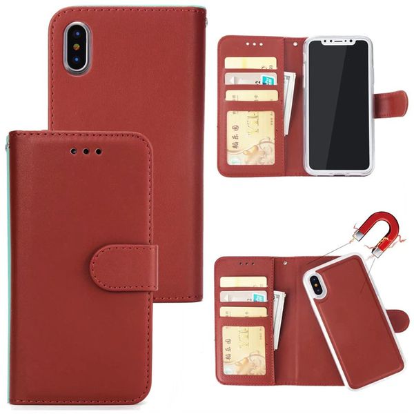 2 in 1 magnetic magnet detachable removable wallet leather case for iphone 11 pro max xs xsmax xr x 6 7 8 cover
2 in 1 magnetic magnet detachable removable wallet leather case for iphone 11 pro max xs xsmax xr x 6 7 8 cover