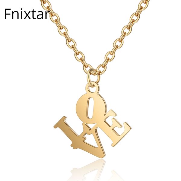 fnixtar polished stainless steel love lettter charms pendants necklaces for women gold color diy charm pendant necklace 5pcs/lot, Silver
fnixtar polished stainless steel love lettter charms pendants necklaces for women gold color diy charm pendant necklace 5pcs/lot, Silver