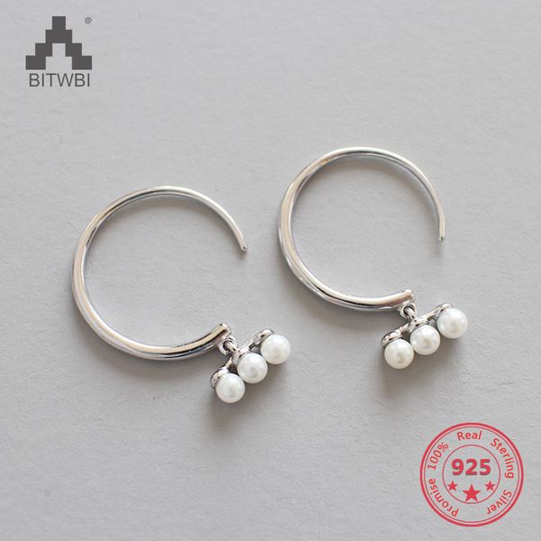 2018 trendy women fashion brinco 925 sterling silver earrings circle pearl boucle d'oreille pendante femme, Golden;silver
2018 trendy women fashion brinco 925 sterling silver earrings circle pearl boucle d'oreille pendante femme, Golden;silver