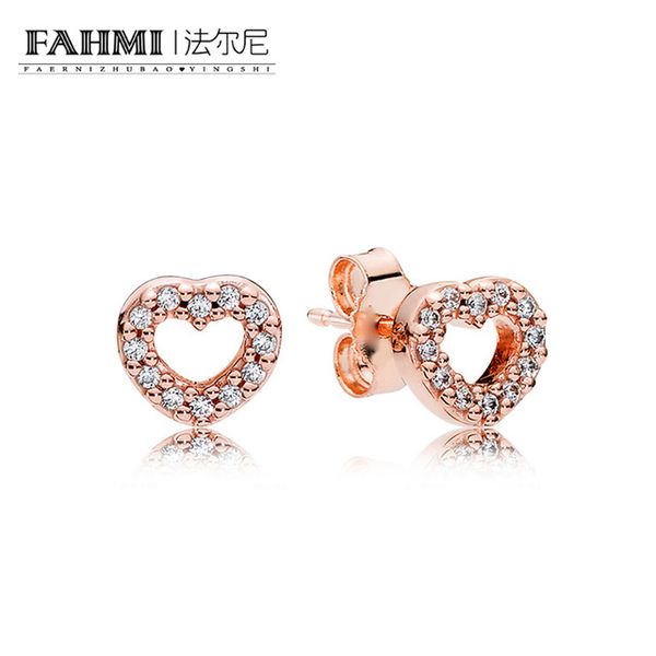 fahmi 100% sterling silver 1:1 glamour 280528cz rose captured hearts earring original women wedding fashion jewelry 2018, Black
fahmi 100% sterling silver 1:1 glamour 280528cz rose captured hearts earring original women wedding fashion jewelry 2018, Black