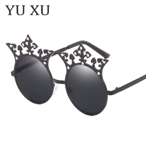 vintage crown sunglasses 2018 princess decorative round sunglasses women brand designer rhinestone shades for ladies party uv400 h02, White;black
vintage crown sunglasses 2018 princess decorative round sunglasses women brand designer rhinestone shades for ladies party uv400 h02, White;black