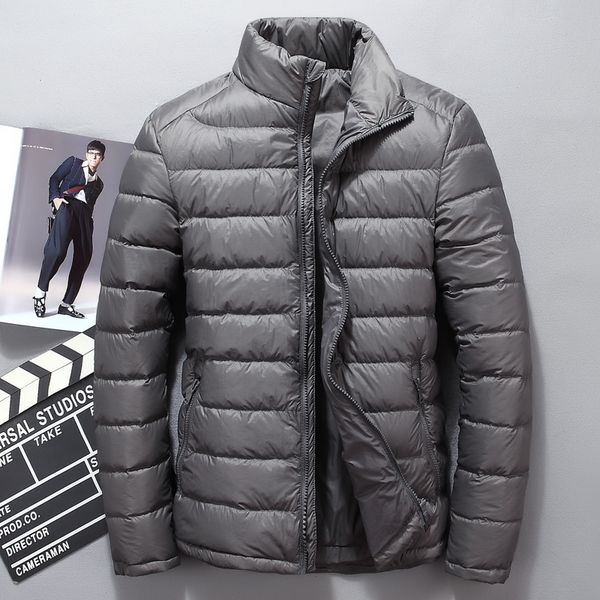 winter jacket men slim fit white duck coats fashion 2018 autumn parka male slim bomber big size m-3xl ultralight down jacket, Black
winter jacket men slim fit white duck coats fashion 2018 autumn parka male slim bomber big size m-3xl ultralight down jacket, Black