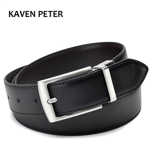 revolvable buckle belts for men formal business genuine leather belt with double side black dark brown yellow brown 3.5 cm belts d18102905, Black;brown
revolvable buckle belts for men formal business genuine leather belt with double side black dark brown yellow brown 3.5 cm belts d18102905, Black;brown