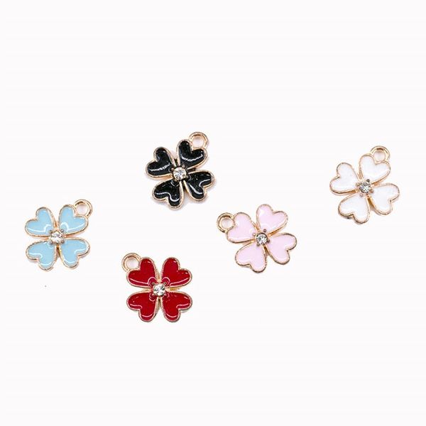 200 pcs /lot enamel four life clover charms pendant 13*16mm good for diy craft, jewelry making 5 colors, Bronze;silver
200 pcs /lot enamel four life clover charms pendant 13*16mm good for diy craft, jewelry making 5 colors, Bronze;silver