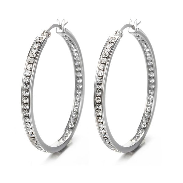 fashion jewelry earrings plated silver stainless steel round classical rhinestone earrings ladies couple jewelry gifts, Golden;silver
fashion jewelry earrings plated silver stainless steel round classical rhinestone earrings ladies couple jewelry gifts, Golden;silver