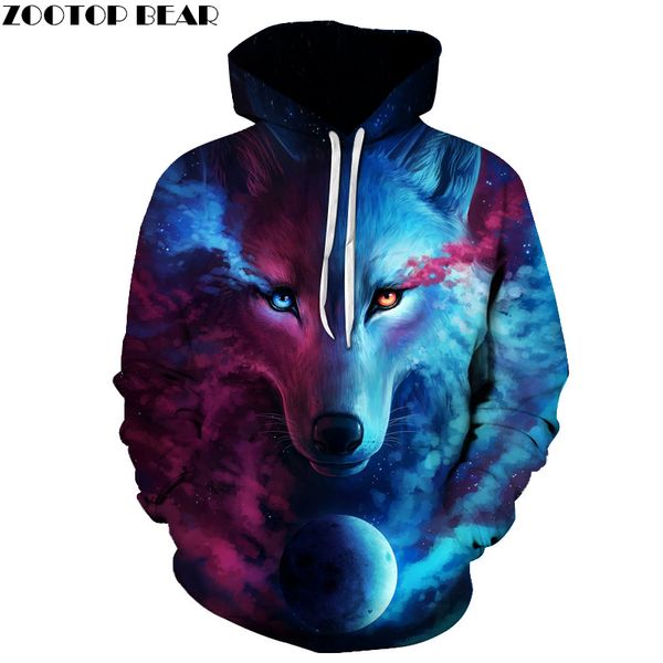 O-Neck Brand Wolf Printed Hoodies Men 3D Sweatshirt Quality Plus size Pullover Novelty 6XL Streetwear Male Hooded Jacket
O-Neck Brand Wolf Printed Hoodies Men 3D Sweatshirt Quality Plus size Pullover Novelty 6XL Streetwear Male Hooded Jacket
