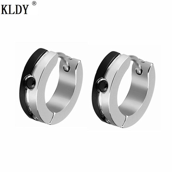 kldy silver black earrings for women black crystal hoop earrings men stainless steel charm party fashion earings factory direct, Golden;silver
kldy silver black earrings for women black crystal hoop earrings men stainless steel charm party fashion earings factory direct, Golden;silver