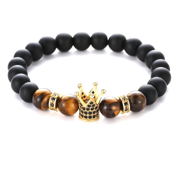 4 colors trendy 8mm black stone pave cz imperial crown charm bracelet men women bracelet jewelry pulseira jewelry
4 colors trendy 8mm black stone pave cz imperial crown charm bracelet men women bracelet jewelry pulseira jewelry