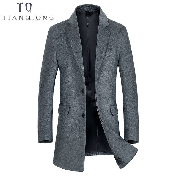 2018 autumn high end men's wool & blends long jacket m-3xl pure color men jackets business casual comfortable male coats, Black
2018 autumn high end men's wool & blends long jacket m-3xl pure color men jackets business casual comfortable male coats, Black
