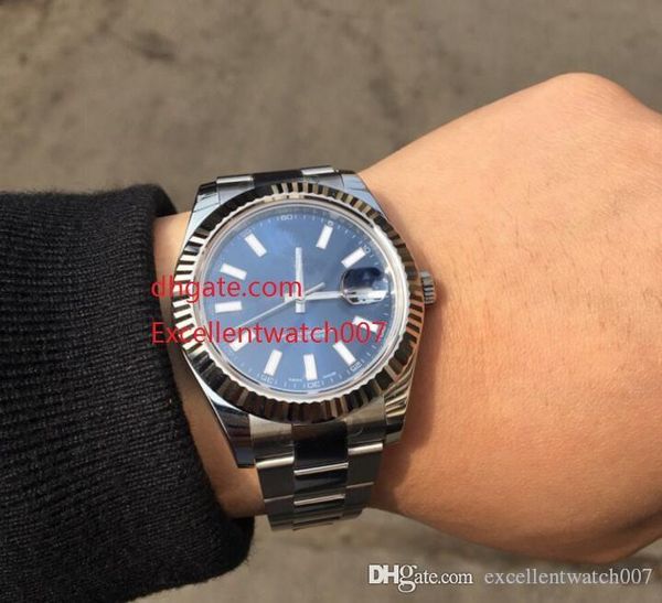 41mm Top luxury men 116234 Blue Dial Sapphire Glass Sport Mechanical High Quality Automatic Mens Watches WristWatches hot sale
41mm Top luxury men 116234 Blue Dial Sapphire Glass Sport Mechanical High Quality Automatic Mens Watches WristWatches hot sale