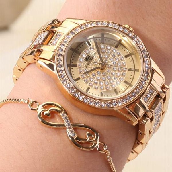 new fashion leisure waterproof mineral reinforced glass bracelet watch set diamond women watch 2018 sale, Slivery;brown
new fashion leisure waterproof mineral reinforced glass bracelet watch set diamond women watch 2018 sale, Slivery;brown
