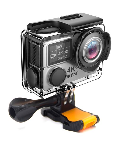 

elling eken h6s action camera 4k 30fps ultra hd with ambarella a12 chip inside 30m waterproof go mini cam pro sport camera eis