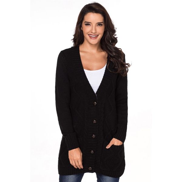 oversized christmas sweater fashion 2018 winter plus size women casual solid color cardigan sweater button knitting long, White;black
oversized christmas sweater fashion 2018 winter plus size women casual solid color cardigan sweater button knitting long, White;black