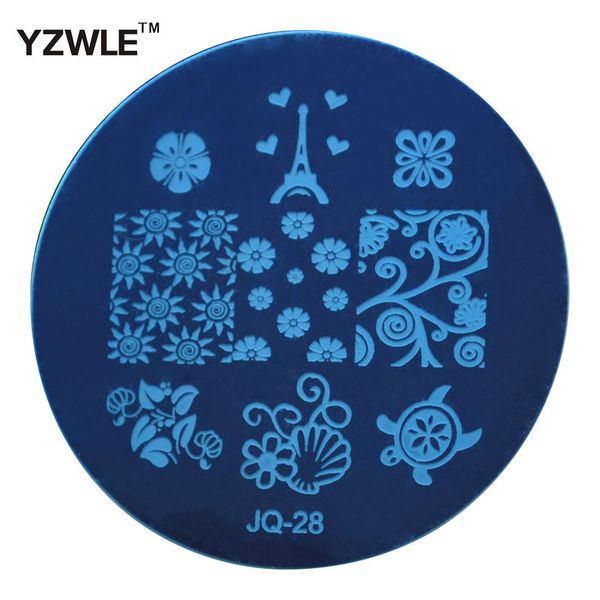yzwle 1pc diy nail beauty flower stencils stamping template printing image plates for nails art (jq-28, White
yzwle 1pc diy nail beauty flower stencils stamping template printing image plates for nails art (jq-28, White