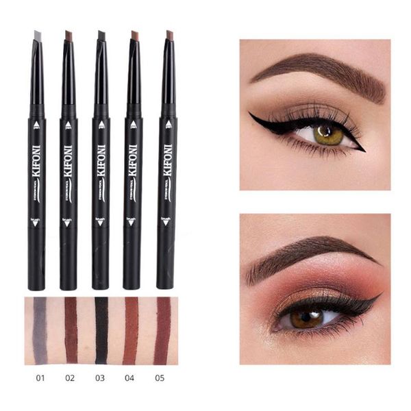 double head natural eyebrow pencil with eyebrow brush long-lasting waterproof automatic rotating eye brow pen cosmetics
double head natural eyebrow pencil with eyebrow brush long-lasting waterproof automatic rotating eye brow pen cosmetics