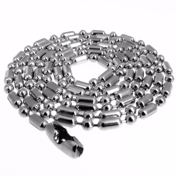 men stainless steel neclace bamboo chain, Golden;silver
