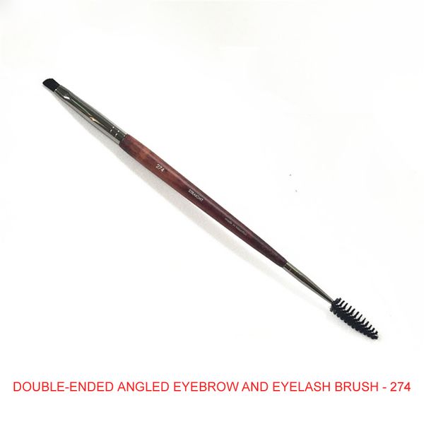 

MUFE двухсторонняя угловая кисть для бровей и ресниц-274 - Beauty Makeup Brushes Blender Applicator