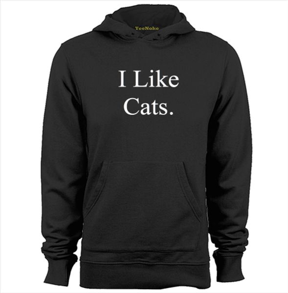 i like cats mens & womens custom trendy hoodies sweatshirts, Black
i like cats mens & womens custom trendy hoodies sweatshirts, Black