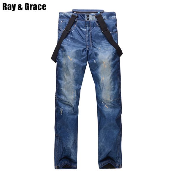 ray grace ski pants men winter sports outdoor snow clothing male waterproof suspenders skiing snowboard trousers denim thermal
ray grace ski pants men winter sports outdoor snow clothing male waterproof suspenders skiing snowboard trousers denim thermal