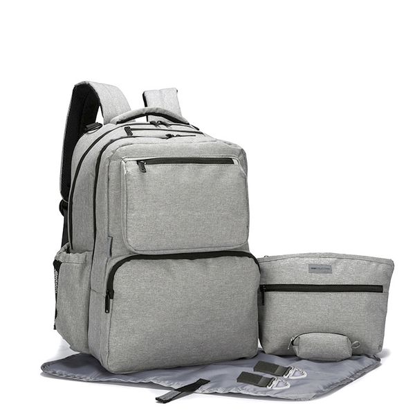 double - breasted mother bag five - piece backpack multi functional large capacity mommy package mother baby mommy bag
double - breasted mother bag five - piece backpack multi functional large capacity mommy package mother baby mommy bag