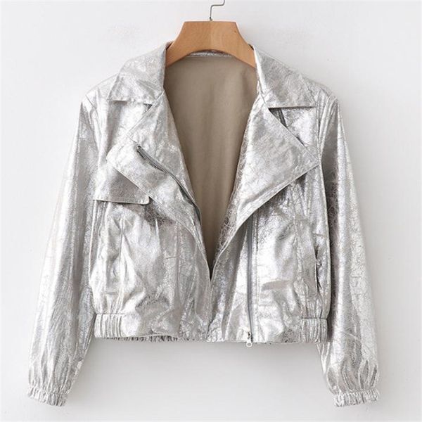 european and american women's leather jacket coat autumn and winter new fashion casual lapel burst leather jacket zipper jackets, Black
european and american women's leather jacket coat autumn and winter new fashion casual lapel burst leather jacket zipper jackets, Black