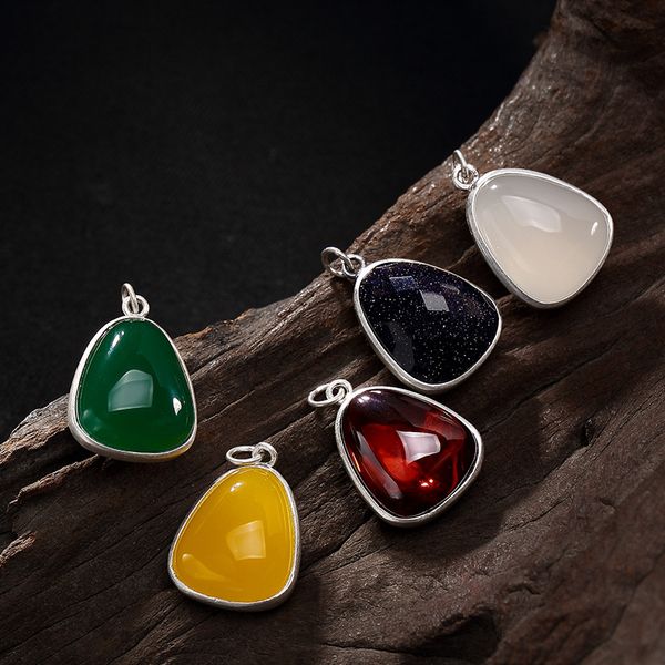 buddha in the heart set chalcedony pomegranate red blue sandst2018 high-grade joker female sterling silver pendant
buddha in the heart set chalcedony pomegranate red blue sandst2018 high-grade joker female sterling silver pendant
